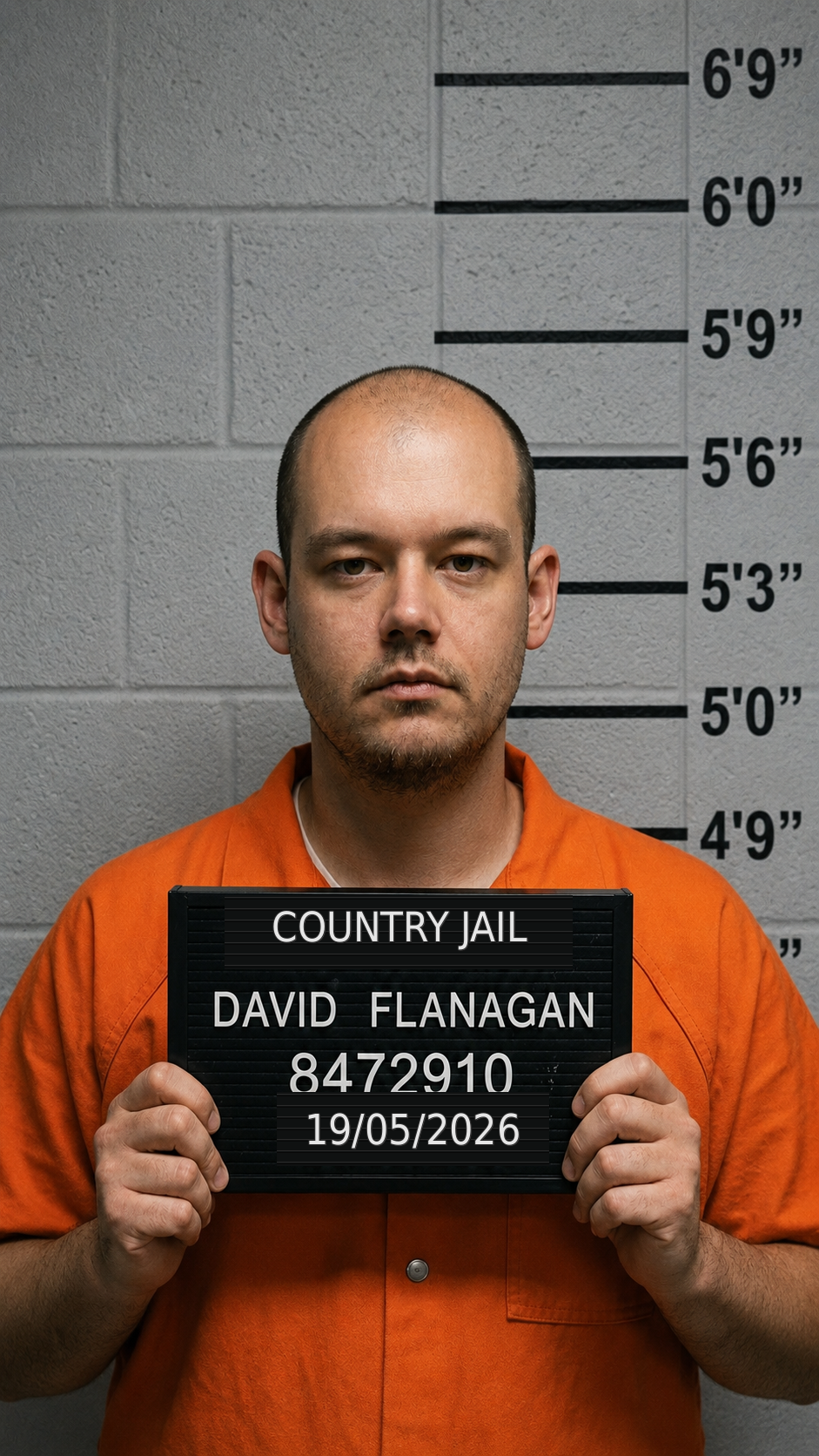 David Flanagan — mugshot WANTED